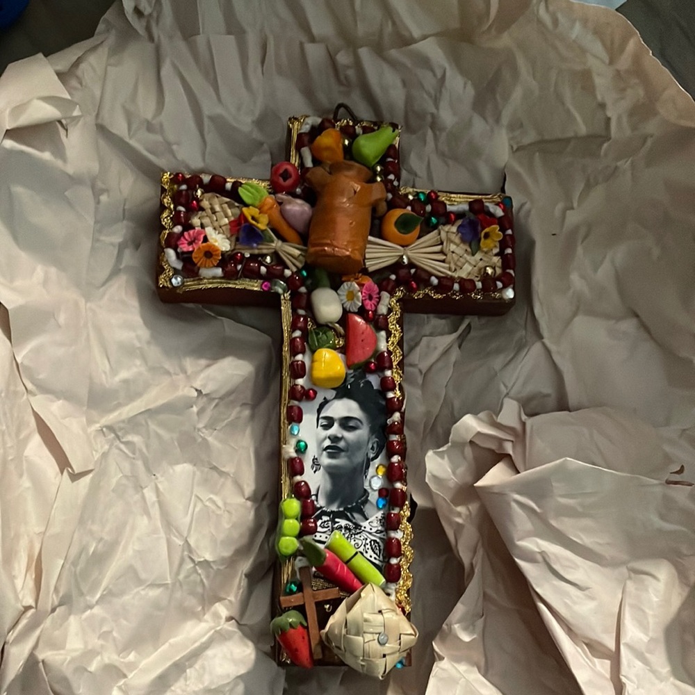 Dia de muertos cross for altar
